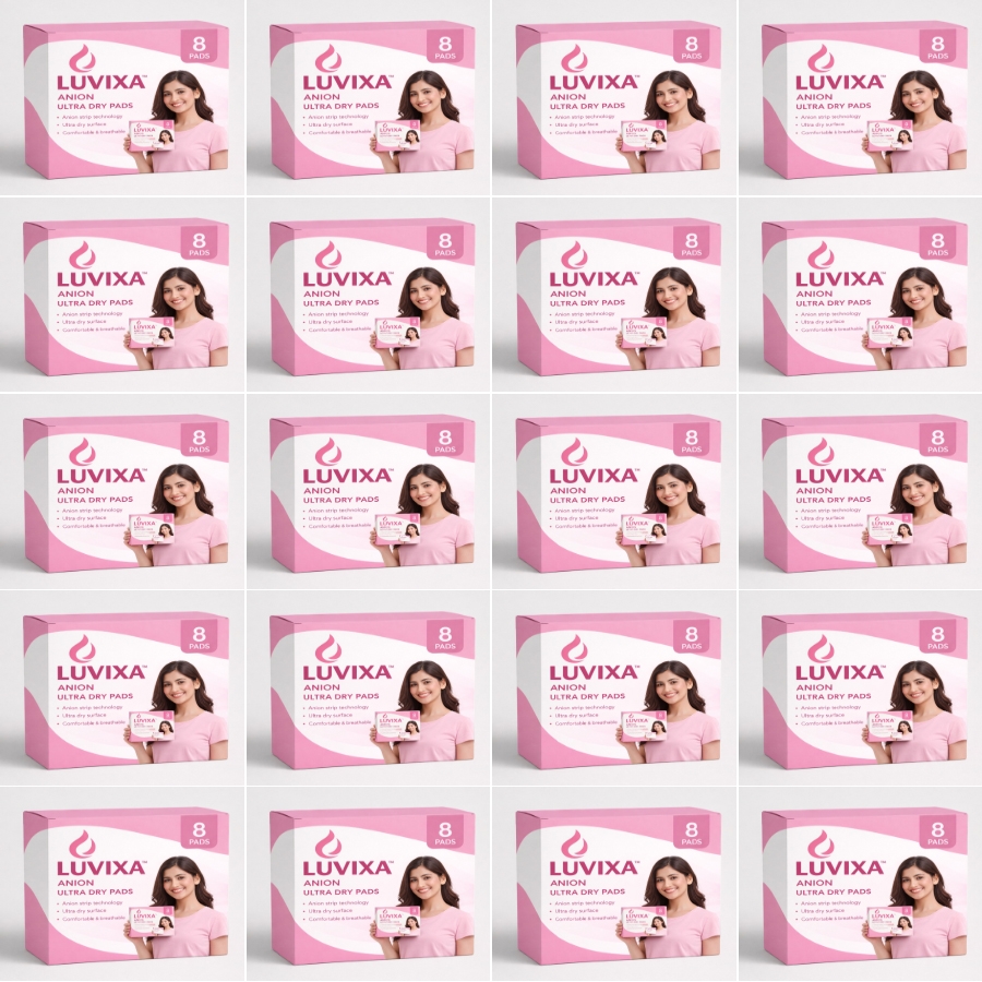 Luxiva Anion Ultra Dry Sanitary Pads - 20 Pack sanitary pads